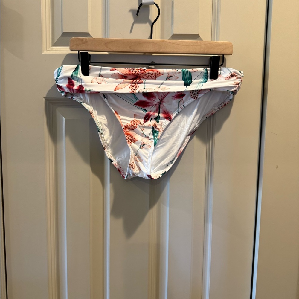 La Blanca Tropical Print Bikini Bottom